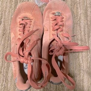 Nike Cortez pink sneakers